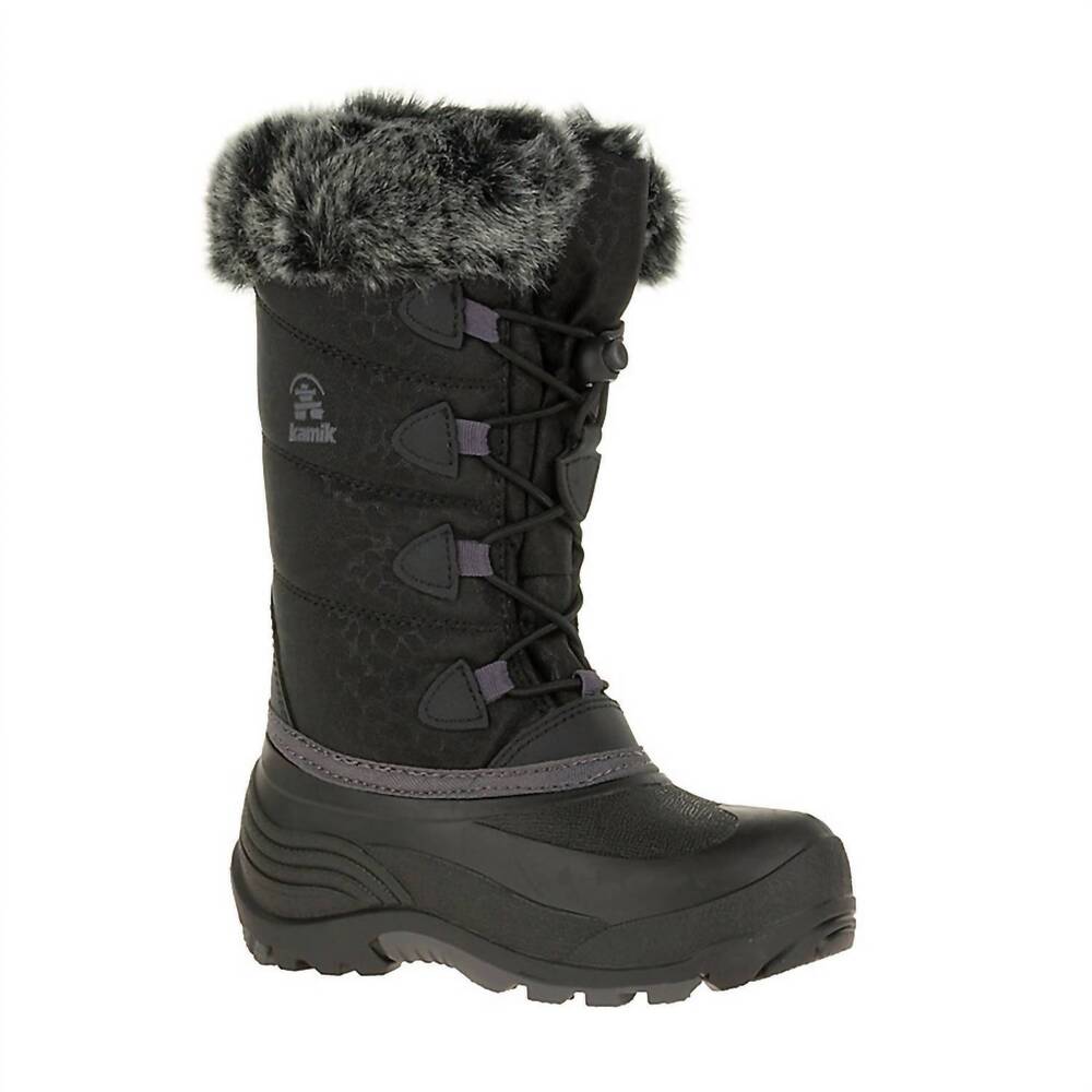 NEW KAMIK kids snowgypsy 3 boot in black